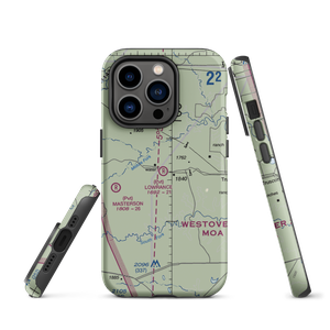 Lowrance Ranch Airport (26TX) VFR Sectional  Tough iPhone Case