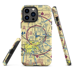 Lubbock Preston Smith International Airport (LBB) VFR Sectional  Tough iPhone Case