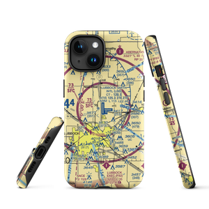 Lubbock Preston Smith International Airport (LBB) VFR Sectional  Tough iPhone Case