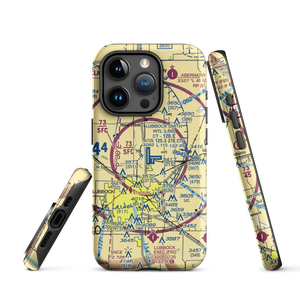 Lubbock Preston Smith International Airport (LBB) VFR Sectional  Tough iPhone Case