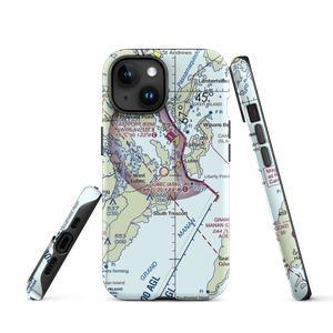 Lubec Municipal Airport (65B) VFR Sectional  Tough iPhone Case