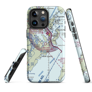 Lubec Municipal Airport (65B) VFR Sectional  Tough iPhone Case