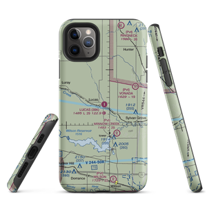 Lucas Airport (38K) VFR Sectional  Tough iPhone Case