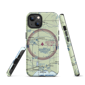 Luce County Airport (ERY) VFR Sectional  Tough iPhone Case