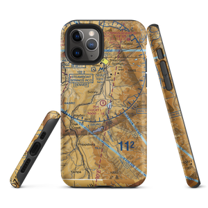 Lucky L Ranch Airport (CD99) VFR Sectional  Tough iPhone Case