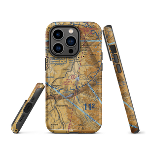 Lucky L Ranch Airport (CD99) VFR Sectional  Tough iPhone Case