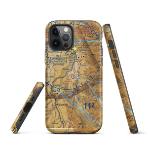 Lucky L Ranch Airport (CD99) VFR Sectional  Tough iPhone Case