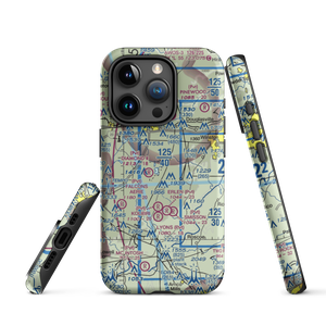 Lucky Lairds Landing Airport (81GA) VFR Sectional  Tough iPhone Case