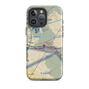 Ludlow Airport (5CA4) VFR Sectional  Tough iPhone Case