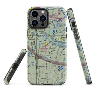 Luginbuel Hee Haw Airport (68AR) VFR Sectional  Tough iPhone Case