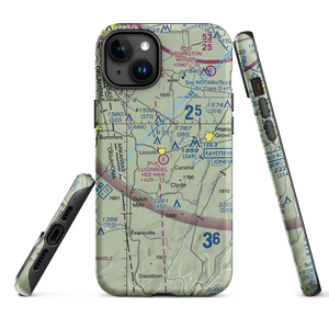 Luginbuel Hee Haw Airport (68AR) VFR Sectional  Tough iPhone Case