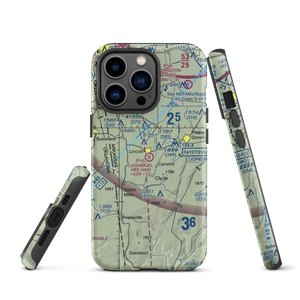 Luginbuel Hee Haw Airport (68AR) VFR Sectional  Tough iPhone Case