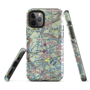 Lumberton Airport (OH77) VFR Sectional  Tough iPhone Case