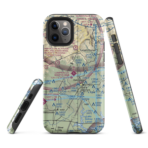 Lumpkin County Wimpys Airport (9A0) VFR Sectional  Tough iPhone Case