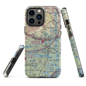 Lumpkin County Wimpys Airport (9A0) VFR Sectional  Tough iPhone Case