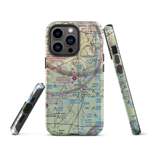 Lumpkin County Wimpys Airport (9A0) VFR Sectional  Tough iPhone Case