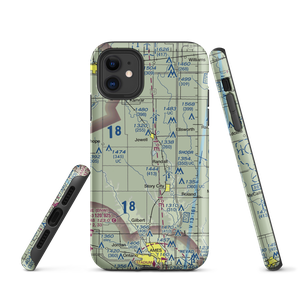 Lund Airport (93IA) VFR Sectional  Tough iPhone Case