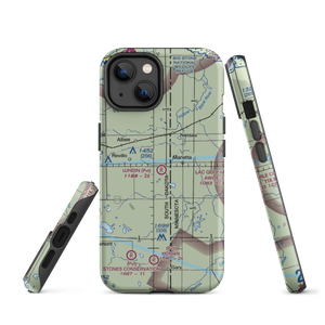 Lundin Airport (SD94) VFR Sectional  Tough iPhone Case