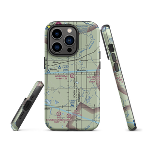 Lundin Airport (SD94) VFR Sectional  Tough iPhone Case