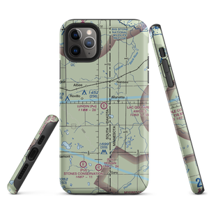 Lundin Airport (SD94) VFR Sectional  Tough iPhone Case