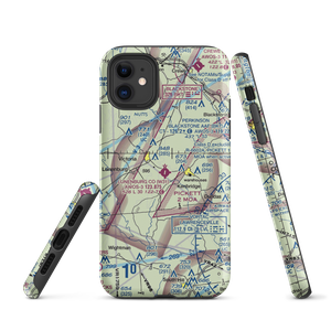 Lunenburg County Airport (W31) VFR Sectional  Tough iPhone Case