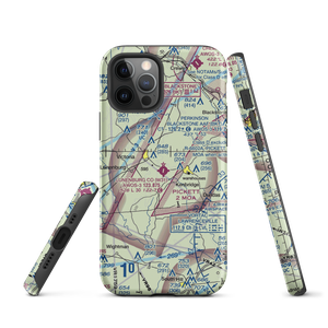 Lunenburg County Airport (W31) VFR Sectional  Tough iPhone Case