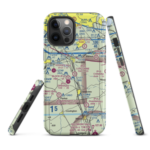 Luscombe Acres Airport (6XS2) VFR Sectional  Tough iPhone Case