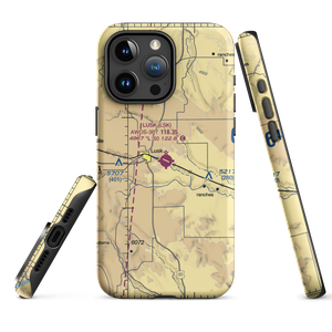 Lusk Municipal Airport (LSK) VFR Sectional  Tough iPhone Case