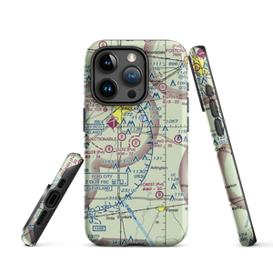 Lutz Airport (9OH7) VFR Sectional  Tough iPhone Case