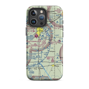 Lutz Airport (9OH7) VFR Sectional  Tough iPhone Case