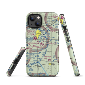 Lutz Airport (9OH7) VFR Sectional  Tough iPhone Case