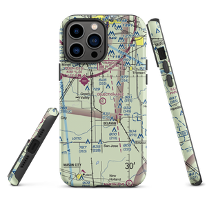 Lutz Restricted Landing Area (7IL3) VFR Sectional  Tough iPhone Case