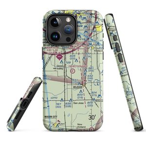 Lutz Restricted Landing Area (7IL3) VFR Sectional  Tough iPhone Case