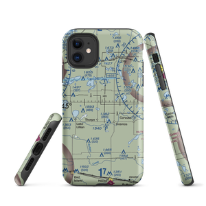 Lux Strip (MN28) VFR Sectional  Tough iPhone Case