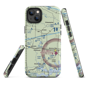 Lyell Airport (MO04) VFR Sectional  Tough iPhone Case