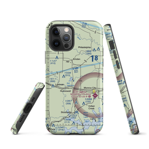 Lyell Airport (MO04) VFR Sectional  Tough iPhone Case