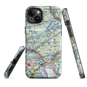 Lynch's Landing Airport (MD61) VFR Sectional  Tough iPhone Case