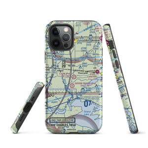 Lyon Airport (LS14) VFR Sectional  Tough iPhone Case