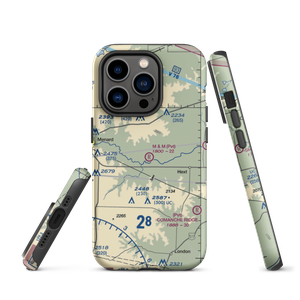 M & M Land Company Airport (TE15) VFR Sectional  Tough iPhone Case