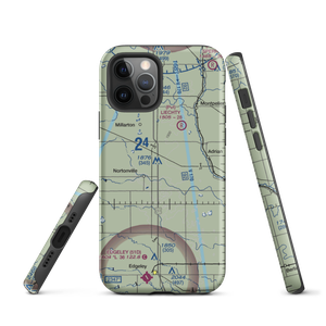 M Heart Ranch Airport (73ND) VFR Sectional  Tough iPhone Case