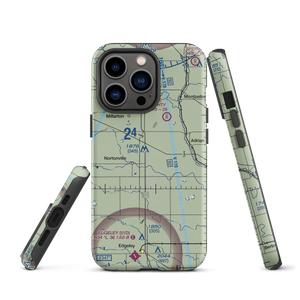 M Heart Ranch Airport (73ND) VFR Sectional  Tough iPhone Case