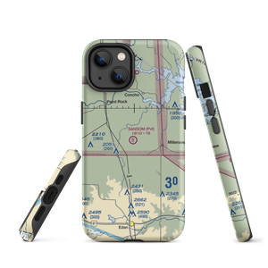 M Sansom Ranch Airport (06TS) VFR Sectional  Tough iPhone Case