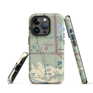 M Sansom Ranch Airport (06TS) VFR Sectional  Tough iPhone Case