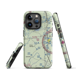 M Y Ranch Airport (80TS) VFR Sectional  Tough iPhone Case