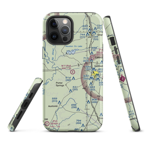 M Y Ranch Airport (80TS) VFR Sectional  Tough iPhone Case