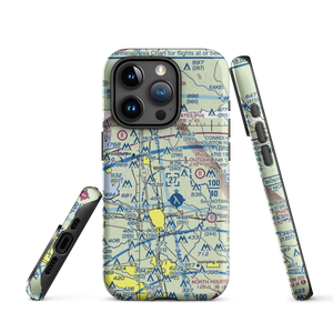 M-4 Airport (32TE) VFR Sectional  Tough iPhone Case