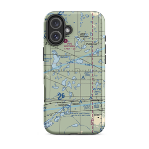 M. Bodvig Airstrip (NA71) VFR Sectional  Tough iPhone Case