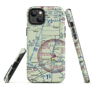 M.A.M Trail Airport (IL65) VFR Sectional  Tough iPhone Case