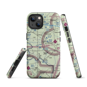 Mabry Field (47AR) VFR Sectional  Tough iPhone Case