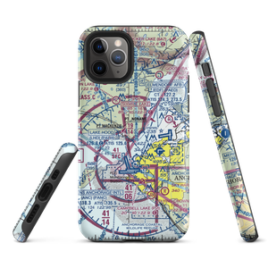 Mac Kenzie Country Airpark (2AK0) VFR Sectional  Tough iPhone Case